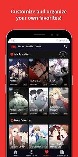 Toomics - Read Premium Comics screenshot 1