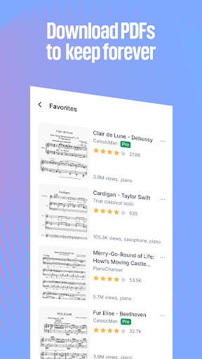 MuseScore: Music Chords & Tabs screenshot 1