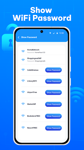 Show Wifi Password: Wifi List screenshot 2