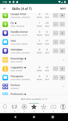 RPG Scribe Pathfinder & 3.5e screenshot 4