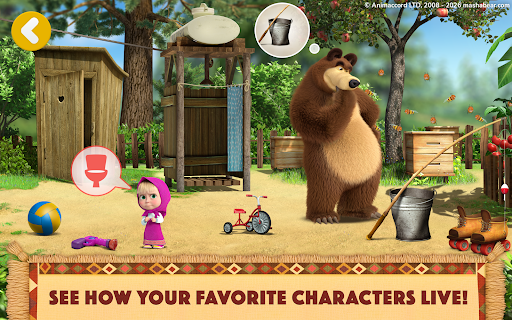 Masha and the Bear: My Friends screenshot 14
