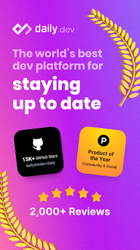 daily.dev - stay up to date screenshot 1