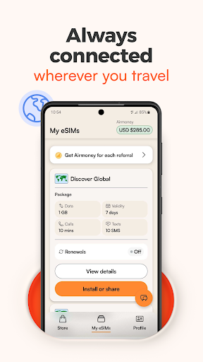 Airalo: eSIM for travel & data screenshot 3