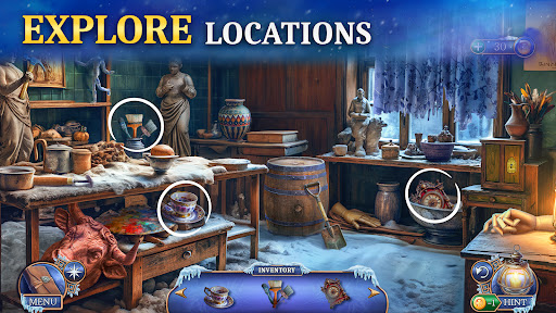 Icebound Secrets Hidden Object screenshot 2
