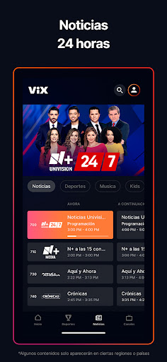ViX: TV, Deportes y Noticias screenshot 8