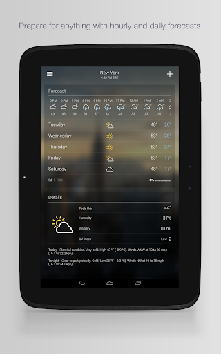 Yahoo Weather: Forecast & Maps screenshot 14