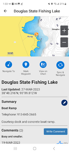Garmin ActiveCaptain® screenshot 1