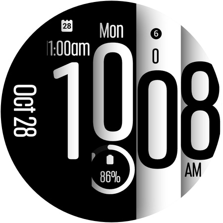 Stretch Fall - Watch face screenshot 3