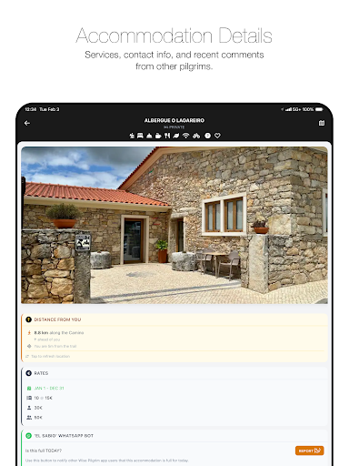 Wise Pilgrim Camino Portugués screenshot 18