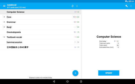 AnkiDroid Flashcards screenshot 2