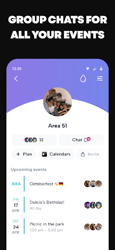 Howbout: shared calendar screenshot 6
