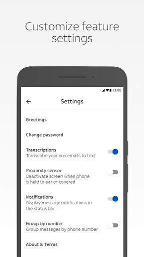 AT&T Visual Voicemail screenshot 2