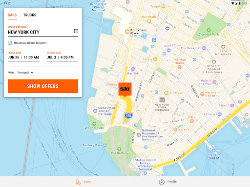 SIXT rent. share. ride. plus. screenshot 6