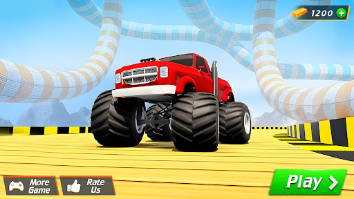 Mega Ramp Monster Truck Stunts screenshot 1