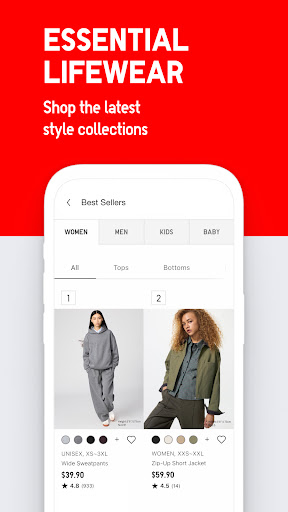 UNIQLO - Clothes Shopping screenshot 2