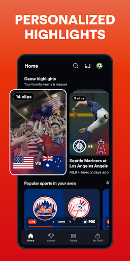 Fubo: Watch Live TV & Sports screenshot 7