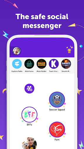 Kinzoo: Fun All-Ages Messenger screenshot 19