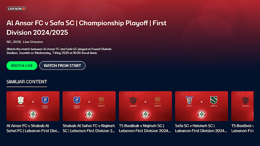 FIFA+ Stream Live Football TV screenshot 17