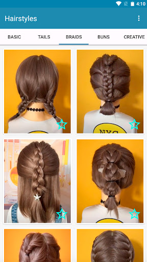 Hairstyles for short hair screenshot 5