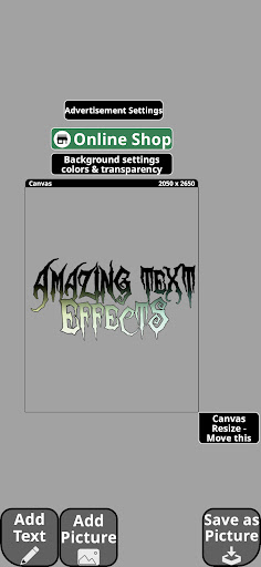 xCanvas — Tattoo Font Designer screenshot 2