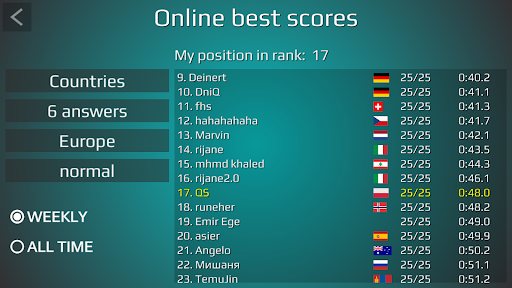 World Map Quiz screenshot 10