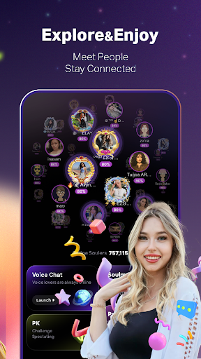 SoulChill - Voice Chat & Party screenshot 1