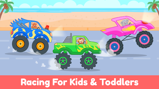 Monster Truck Kids Car Games screenshot 10