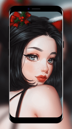 Live Glitter Girly Wallpaper screenshot 2