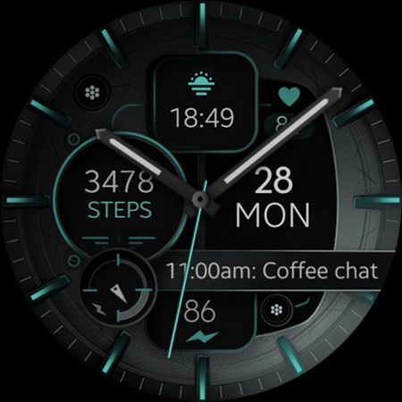 Dream 132 bronze watch face screenshot 5