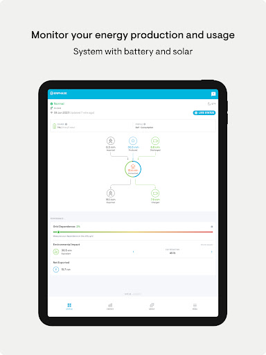 Enphase Enlighten screenshot 3