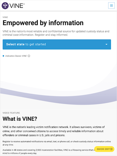 VINELink screenshot 7