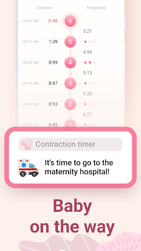 Contraction Timer & Counter screenshot 1