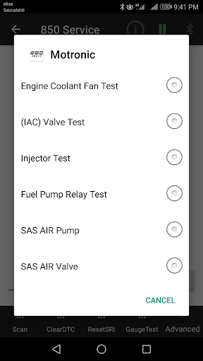 850 OBD-II screenshot 6