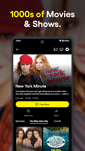 PlutoTV: Stream Free Movies/TV screenshot 1