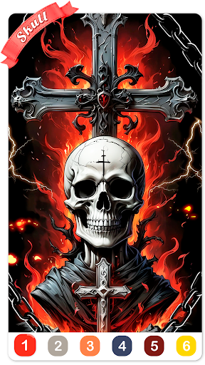 Tattoo Coloring games screenshot 17