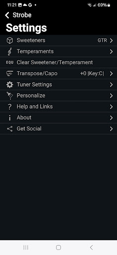 Strobe screenshot 3