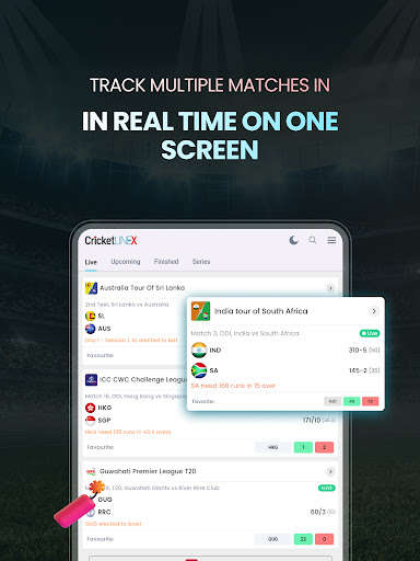Cricket LineX: Fast Live score screenshot 16