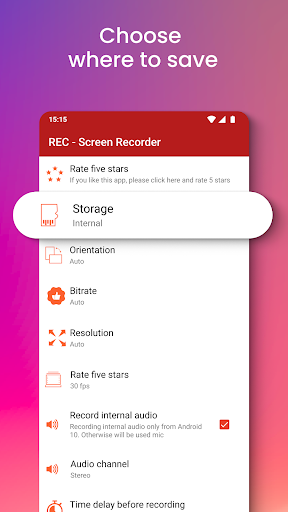 REC - Screen | Video Recorder screenshot 3