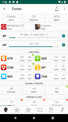 RPG Scribe Pathfinder & 3.5e screenshot 2