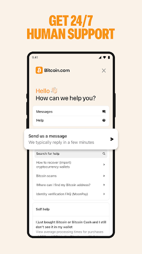 Bitcoin.com Wallet: Buy, Sell screenshot 2