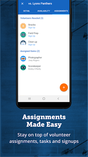 TeamSnap: manage youth sports screenshot 1
