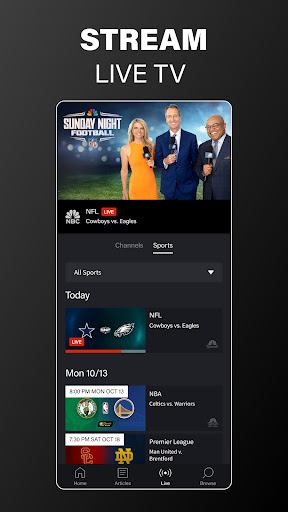 NBC Sports screenshot 1