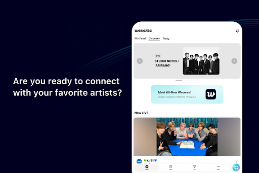 Weverse: Connect with Artists screenshot 12