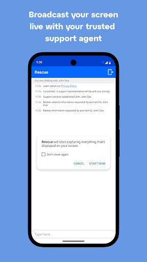LogMeIn Rescue Customer screenshot 4