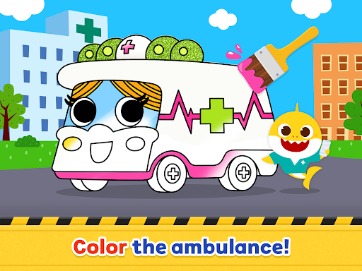 Baby Shark Car Town: Kid Games screenshot 21