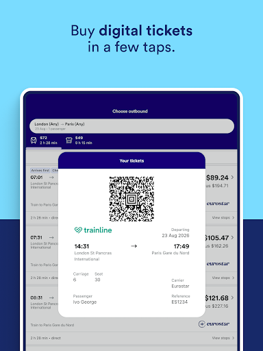 Trainline: Train travel Europe screenshot 13