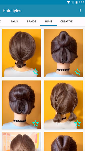 Hairstyles for short hair screenshot 15