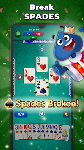 Spades Stars - Card Game screenshot 1