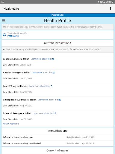 HealtheLife screenshot 10