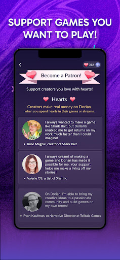 Dorian: Romantasy Games Hub screenshot 6